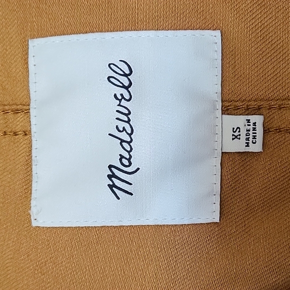 EUC. Madewell Southlake Jacket in Mustard - Picture 5 of 6